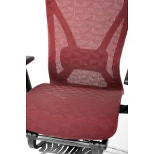 Lazar Net bordó hálós forgószék