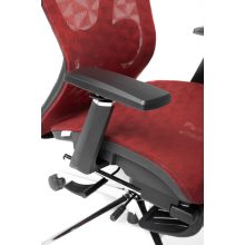 Lazar Net bordó hálós forgószék