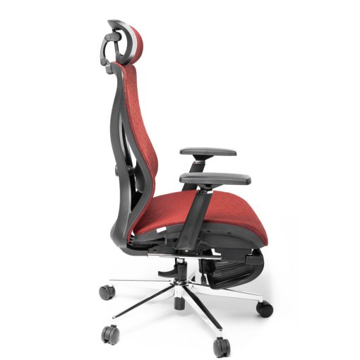 Lazar Net bordó hálós forgószék