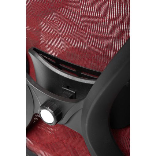 Lazar Net bordó hálós forgószék