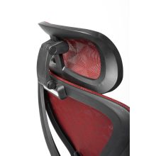 Lazar Net bordó hálós forgószék