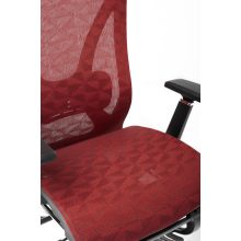 Lazar Net bordó hálós forgószék