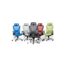 Lazar Net bordó hálós forgószék