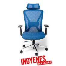 Lazar Net kék hálós forgószék