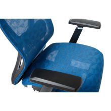 Lazar Net kék hálós forgószék