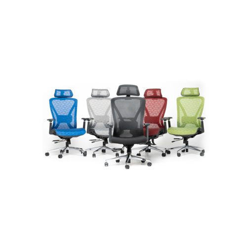 Lazar Net kék hálós forgószék