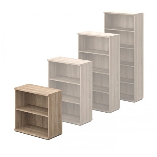 72-NY Két rendező magas, nyitott polcos szekrény A/4 polcosztással