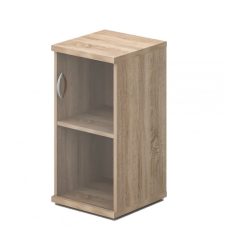 78-1Ü-J Két rendező magas üvegajtós félszekrény, jobboskivitelben