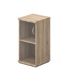 78-1Ü-B Két rendező magas üvegajtós félszekrény, balos kivitelben