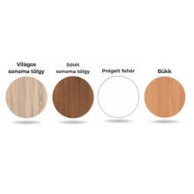 I-1030 kisméretű  íróasztal jobbos vagy balos kialakításban