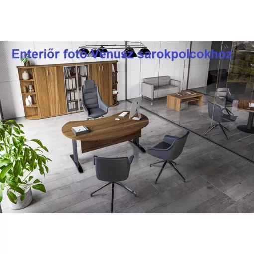 74-SE-J Két rendező magas sarokpolc jobbos kialakításban
