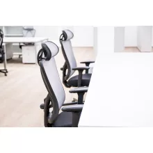 Cope hálós forgószék szürke hálós háttámlával, állítható deréktámasszal