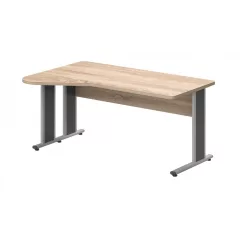   GI-160/110-B-AVA fémlábas operatív íróasztal (160 x 110 cm-es)