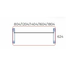 KK-160/62-AVA fémlábas íróasztal 