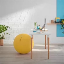 Ergo Cozy tartásjavító ülőlabda sárga színben - Aktív ülés