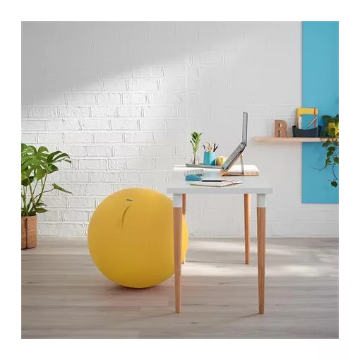 Ergo Cozy tartásjavító ülőlabda sárga színben - Aktív ülés