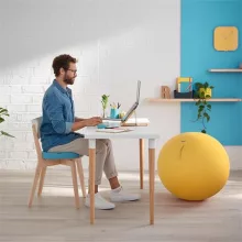 Ergo Cozy tartásjavító ülőlabda sárga színben - Aktív ülés
