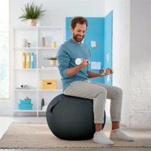 Ergo Cozy tartásjavító ülőlabda sárga színben - Aktív ülés