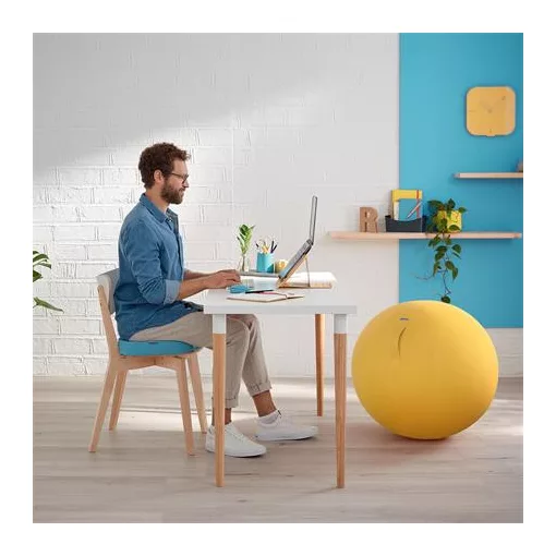 Ergonómikus ülőpárna forgószékre és irodaszékre - kék színben