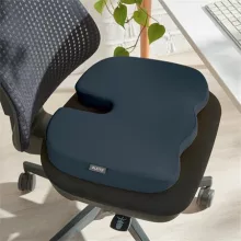 Ergonómikus ülőpárna forgószékre és irodaszékre - sötétszürke színben