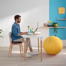 Ergonómikus ülőpárna forgószékre és irodaszékre - sötétszürke színben
