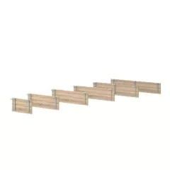 HL-200   Homloklap tartóvassal 190 cm-es szélességgel