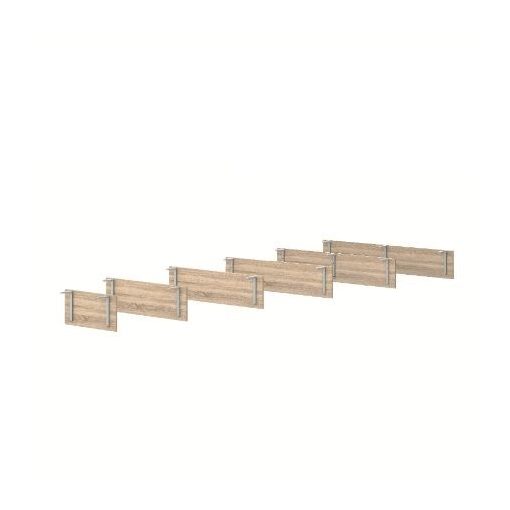 HL-80   Homloklap tartóvassal 70 cm-es szélességgel
