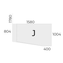 EX-FA-178/100-J-FL1 sarkos operatív asztal