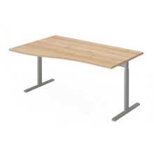 EX-GN-158/100-B-FL6   Sarkos munkaasztal  állítható magasságú FL6 fémlábbal