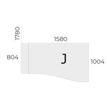 EX-GN-178/100-J-FL1 sarkos operatív asztal