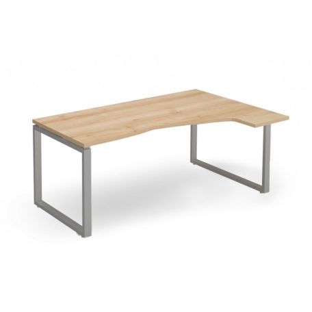 EX-HC-158/120-J-FL2   "L" alakú operatív asztal FL2 fémlábbal, jobbos kivitelben