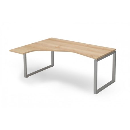 EX-HE-158/140-B-FL2   "L" alakú operatív asztal FL2 fémlábbal, balos kivitelben