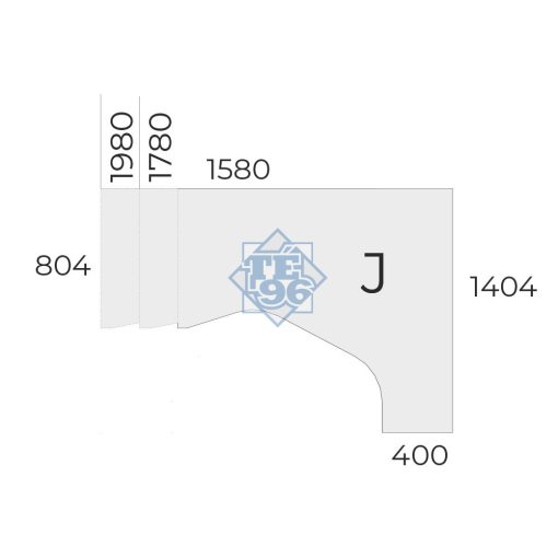 EX-HE-158/140-J sarkos operatív asztal