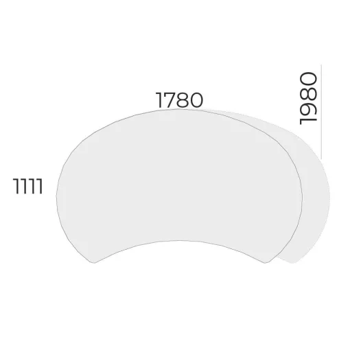 EX-IG-198/100 vezetői asztal