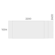 EX-IG-220/100 vezető asztal 