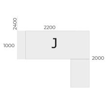 EX-IL-240/200-J vezetői asztal