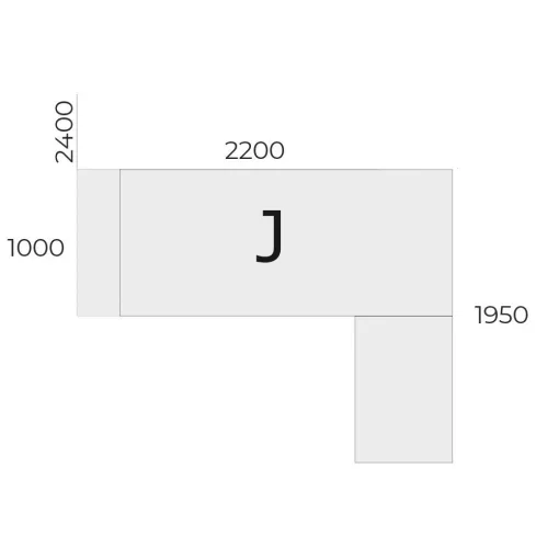 EX-IM-220/195-J vezetői asztal