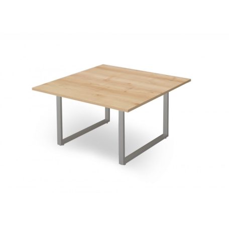 EX-TC-138/140-FL2  Szögletes formájú tárgyalóasztal FL2 fémlábbal, 138 x 140 cm-es méretben