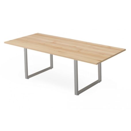 EX-TC-238/100-FL2   Szögletes formájú tárgyalóasztal FL2 fémlábbal, 238 x 100 cm-es méretben
