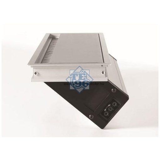 Asztalba építhető dugaszolóaljzatok (Eloxált alumínium)