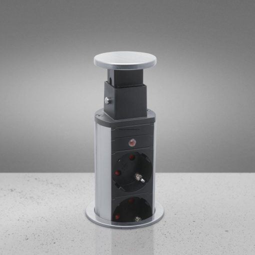 Rejtett elosztó 3 x 220 V aljzatokkal 