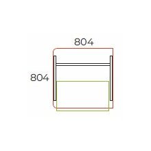 EK-80/80-SZG számítógépasztal