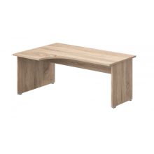 GA-160/120-B számítógépes munkaasztal 160 x 120 cm-es méretben, balos kialakítással