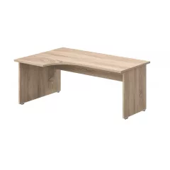 GA-160/120-B számítógépes munkaasztal 160 x 120 cm-es méretben, balos kialakítással
