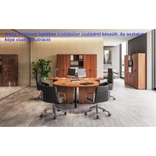 GA-160/120-B számítógépes munkaasztal 160 x 120 cm-es méretben, balos kialakítással