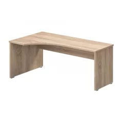   GA-180/102-B   L alakú számítógépes munkaasztal laplábbal, 180 x 102 cm-es méretben, balos kialakításban