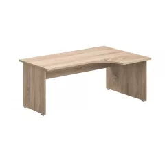   GA-180/120-J   L alakú számítógépes munkaasztal laplábbal, 180 x 120 cm-es méretben, jobbos kialakításban