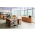   KK-140/80  Laplábas  íróasztal kétoldalon kerekített sarkokkal, 140 x 80 cm-es méretben