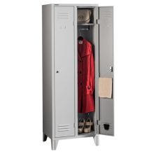 Hosszúajtós öltözőszekrény 2 fős