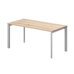   IS-120/80-TR Sarkos íróasztal, Trend fémlábbal 120 x 80 cm-es kivitelben